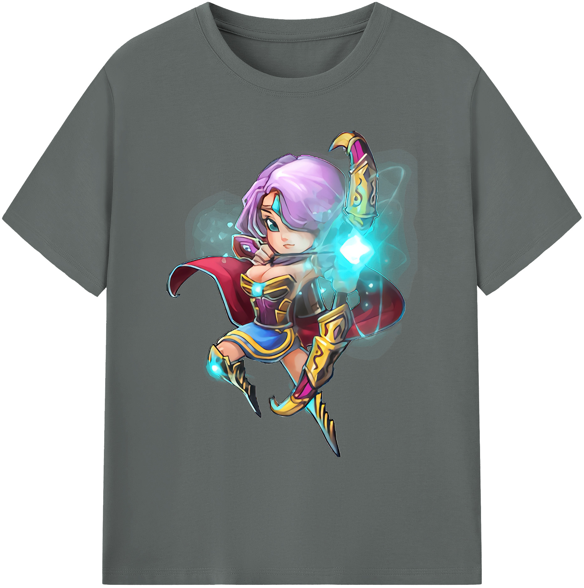リーグ・オブ・レジェンド League of Legends LOL 綿100％ メンズ半袖Tシャツ｜肌触りやわらか＆通気性